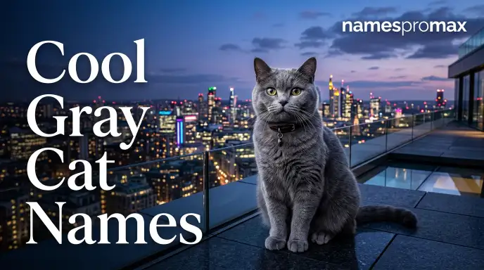 Cool Gray Cat Names