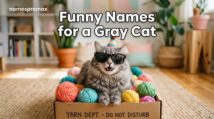 Funny Names for a Gray Cat