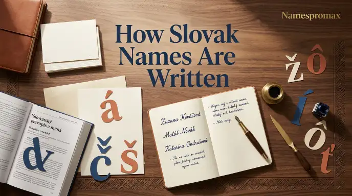 How Slovak Names Are Written