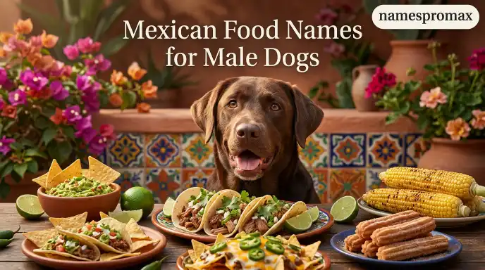 Mexican Food Names for Male Dogs