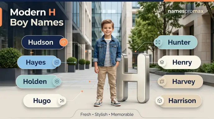 Modern H Boy Names