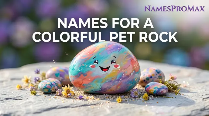 Names for a Colorful Pet Rock