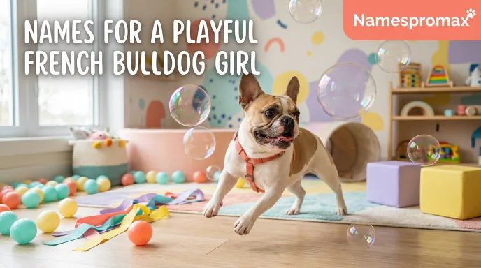Names for a Playful French Bulldog Girl