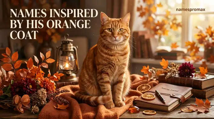 Names Inspired by His Orange Coat