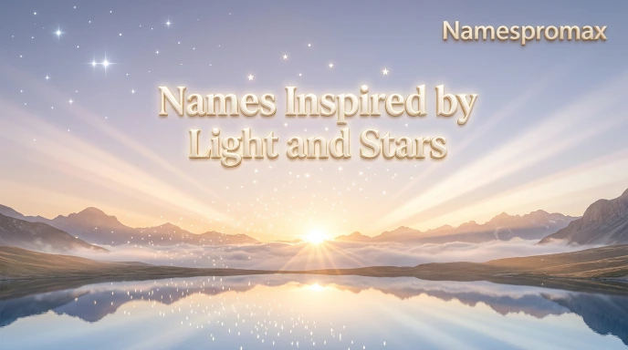 Names Inspired by Light and Stars