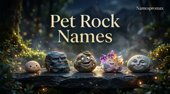 Pet Rock Names