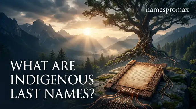 What Are Indigenous Last Names?