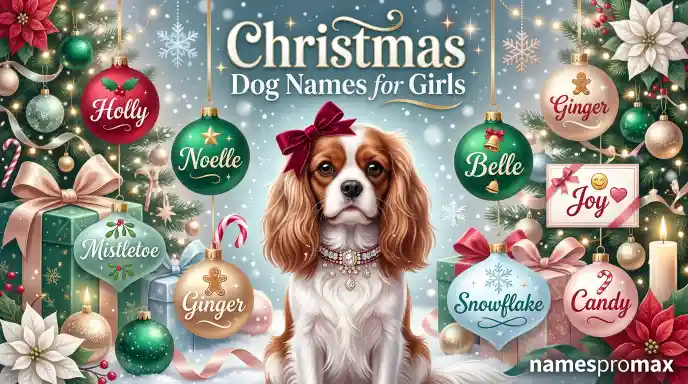 Christmas Dog Names for Girls