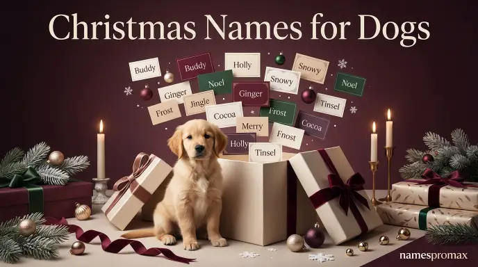 Christmas Names for Dogs