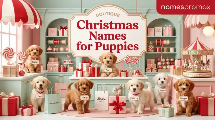 Christmas Names for Puppies