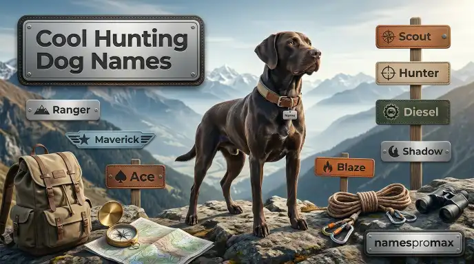 Cool Hunting Dog Names