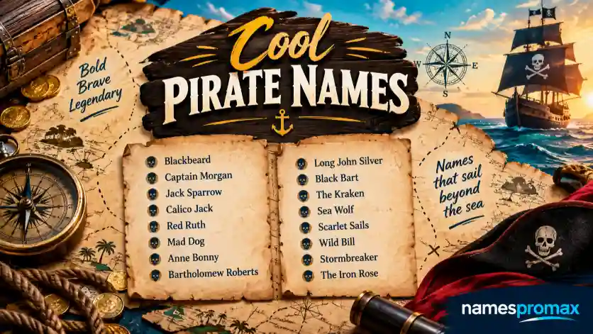 Cool Pirate Names