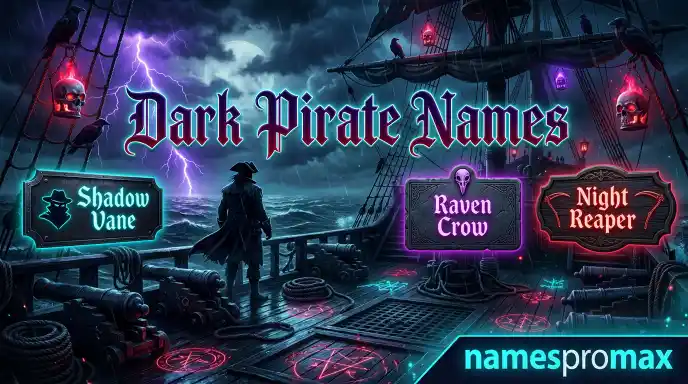 Dark Pirate Names