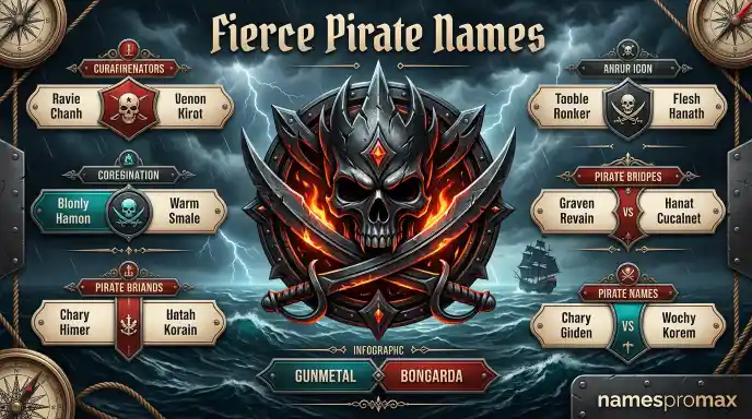 Fierce Pirate Names