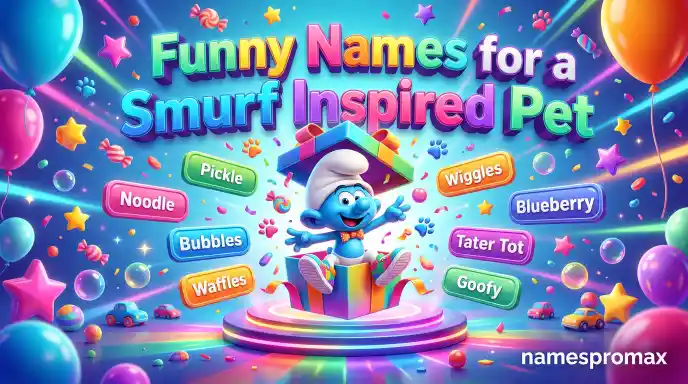Funny Names for a Smurf Inspired Pet