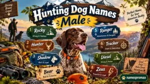 Hunting Dog Names Male