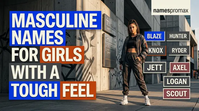 Masculine Names for Girls With a Tough Feel