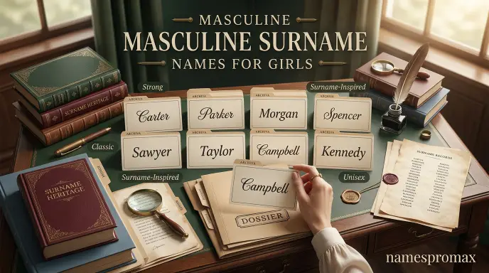 Masculine Surname Names for Girls