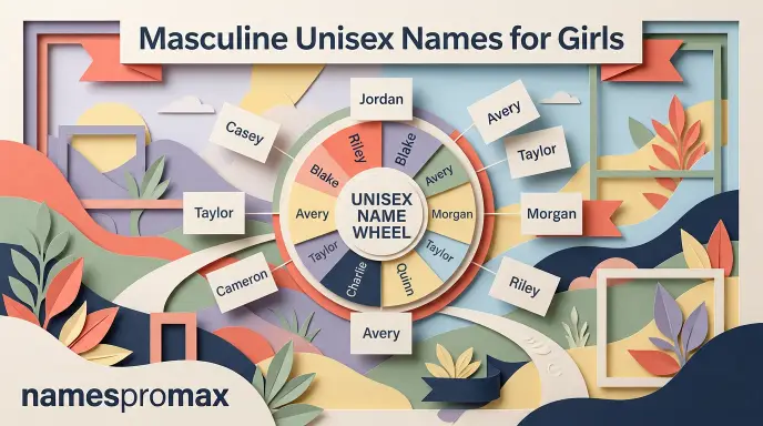 Masculine Unisex Names for Girls