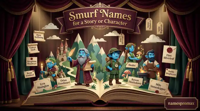 Smurf Names for a Story or Character