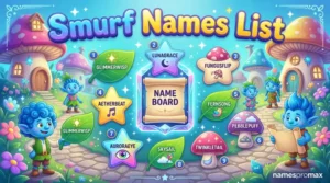 Smurf Names List