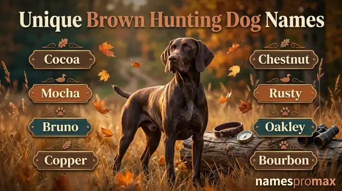 Unique Brown Hunting Dog Names