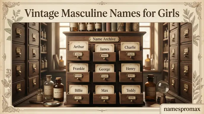 Vintage Masculine Names for Girls