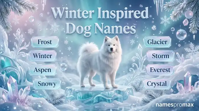 Winter Inspired Dog Names